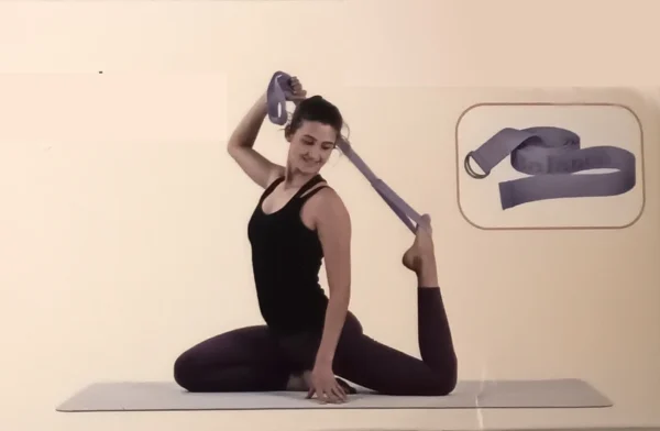 Esempio utilizzo yoga belt
